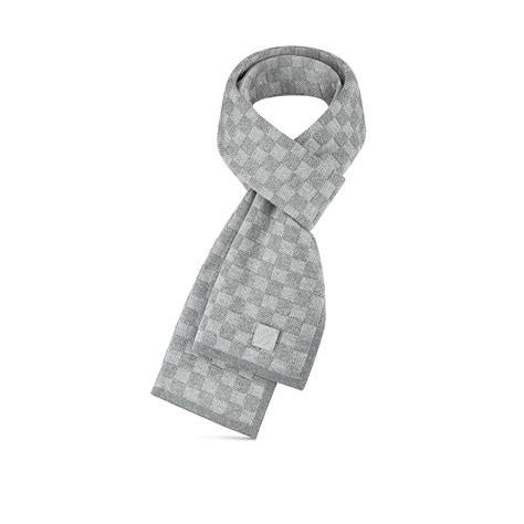 louis vuitton black damier scarf|Damier Heritage Scarf S00 .